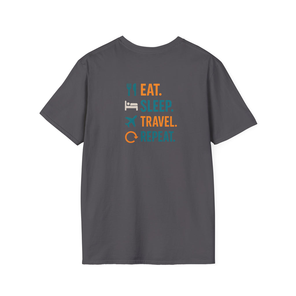 Eat Sleep Travel Repeat T-Shirt