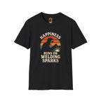 Happiness Runs on Welding T-Shirt