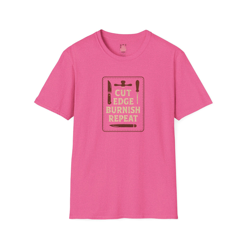 Cut Edge Burnish Repeat T-Shirt