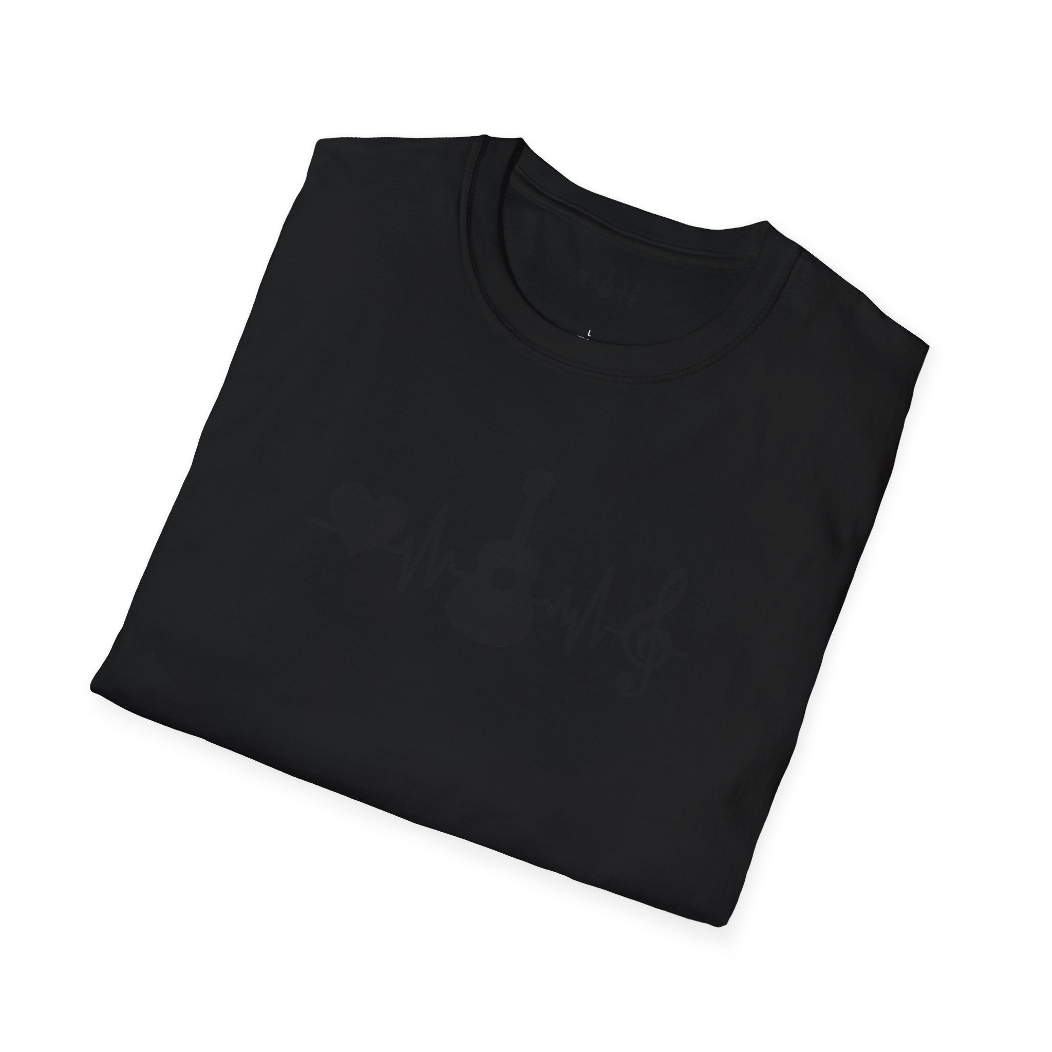 Heartbeat Guitar Music T-Shirt