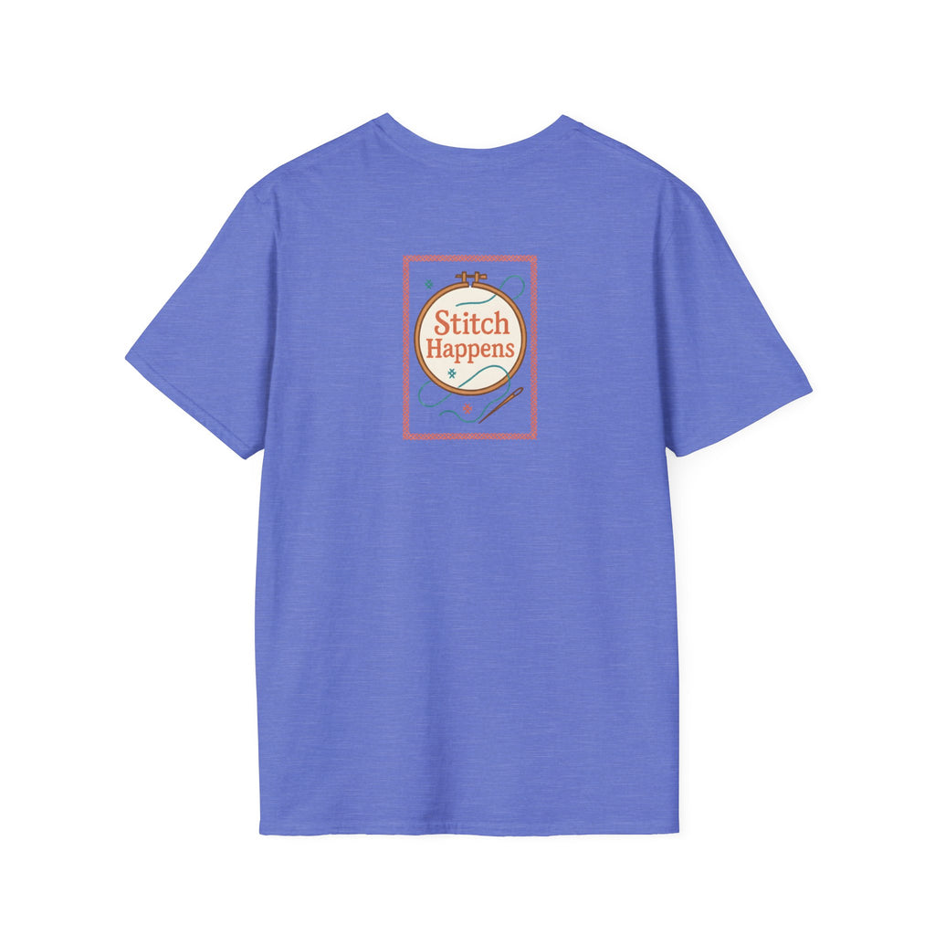 Stitch Happens Embroidery T-Shirt