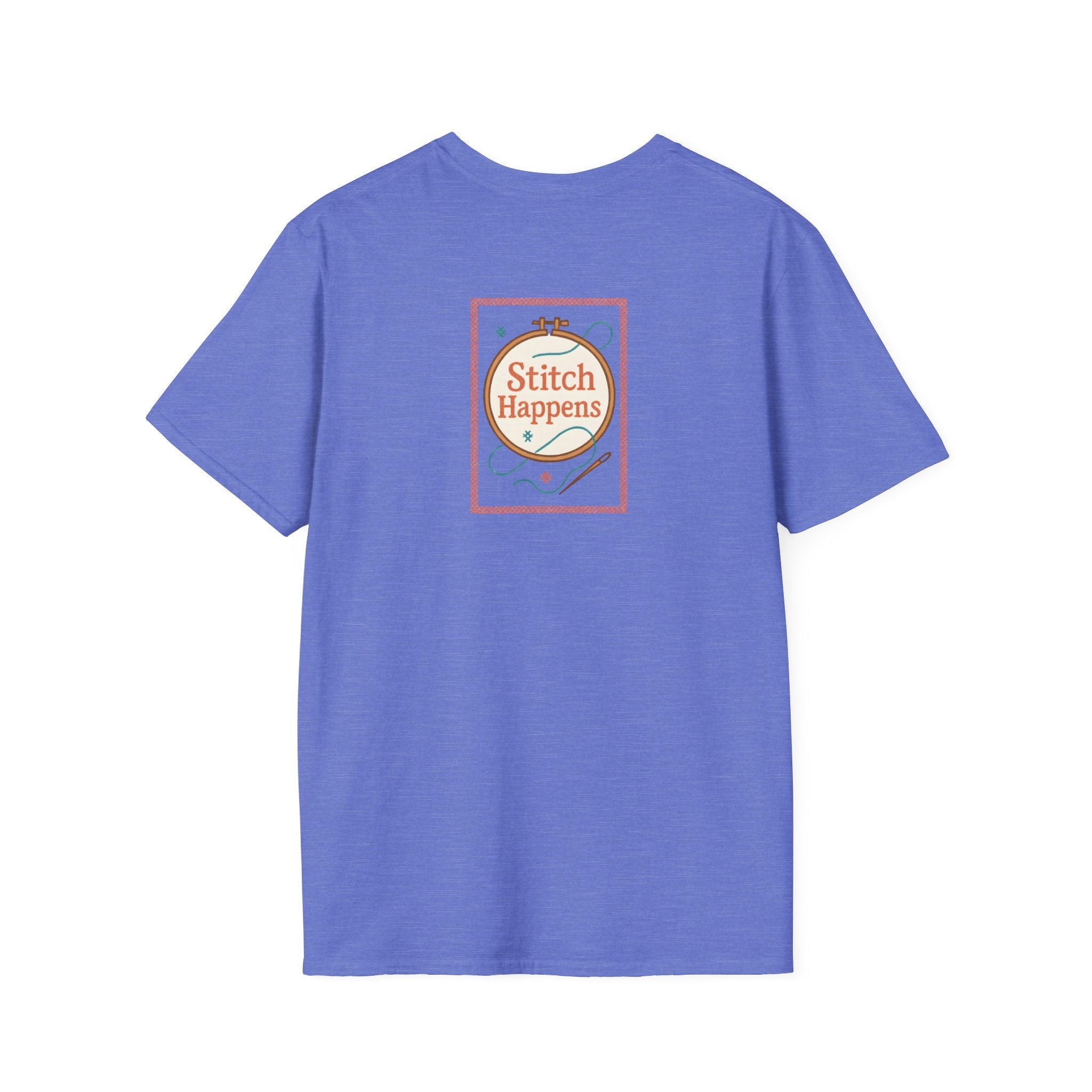 Stitch Happens Embroidery T-Shirt