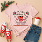 Christmas Coffee T-Shirt — “No Coffee, No Christmas Miracle” Holiday Tee